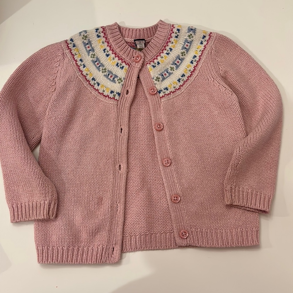 Baby Gap Girls Sweater - Size 4